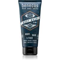 Benecos Benecos For Men Only 3 az 1 sampon, kondicionáló és tusfürdő 200 ml