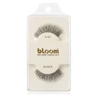 Bloom Bloom Natural ragasztható műszempilla természetes hajból No. 82 (Black) 1 cm