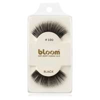 Bloom Bloom Natural ragasztható műszempilla természetes hajból No. 100 (Black) 1 cm