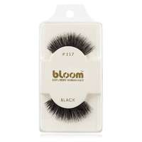 Bloom Bloom Natural ragasztható műszempilla természetes hajból No. 117 (Black) 1 cm