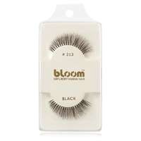 Bloom Bloom Natural ragasztható műszempilla természetes hajból No. 213 (Black) 1 cm
