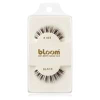 Bloom Bloom Natural ragasztható műszempilla természetes hajból No. 415 (Black) 1 cm