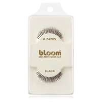 Bloom Bloom Natural ragasztható műszempilla természetes hajból No. 747XS (Black) 1 cm