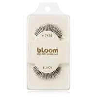 Bloom Bloom Natural ragasztható műszempilla természetes hajból No. 747S (Black) 1 cm