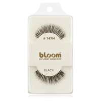 Bloom Bloom Natural ragasztható műszempilla természetes hajból No. 747M (Black) 1 cm