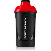 Body Attack Body Attack Shaker sportshaker BPA-mentes szín Black-Red 600 ml
