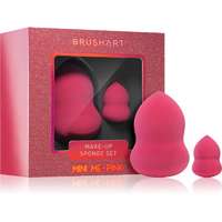 BrushArt BrushArt Make-up Sponge Set Mini me - Pink sminkszivacs MINI ME - PINK