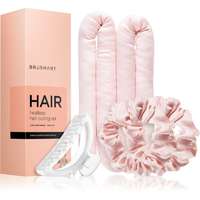 BrushArt BrushArt Hair Heatless hair curling set hajgöndörítő készlet Pink