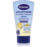 Bübchen Bübchen Sensitive Sun Protection Face Cream SPF 50+ védő arckrém gyerekek számára SPF 50+ 6 m+ 50 ml
