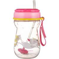 Canpol Babies Canpol babies Sport Cup bögre szívószállal 9m+ Pink 350 ml