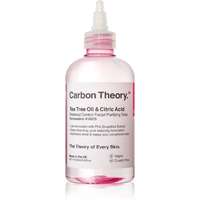 Carbon Theory Carbon Theory Tea Tree Oil & Citric Acid mélyen tisztító tonikum problémás és pattanásos bőrre 250 ml