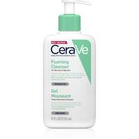 CeraVe CeraVe Cleansers tisztító habzó gél normál és zsíros bőrre 236 ml