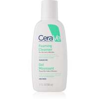 CeraVe CeraVe Cleansers tisztító habzó gél normál és zsíros bőrre 88 ml