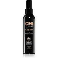 CHI CHI Luxury Black Seed Oil Blow Dry Cream tápláló termovédő krém hajegyenesítésre 177 ml