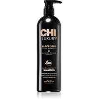 CHI CHI Luxury Black Seed Oil Gentle Cleansing Shampoo finom állagú tisztító sampon 739 ml
