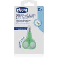 Chicco Chicco Short Blade Scissors körömvágó olló gyerek, lekerekített végű 0 m+ 1 db