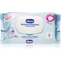 Chicco Chicco Cleansing Wipes Blue finom nedves törlőkendők gyermekeknek 72 db