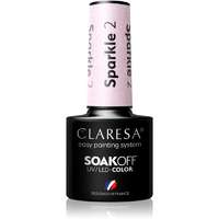 Claresa Claresa SoakOff UV/LED Color Sparkle géles körömlakk árnyalat 2 5 g