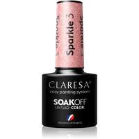 Claresa Claresa SoakOff UV/LED Color Sparkle géles körömlakk árnyalat 3 5 g