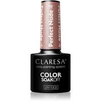 Claresa Claresa SoakOff UV/LED Color Perfect Nude géles körömlakk árnyalat 4 5 g