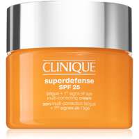 Clinique Clinique Superdefense™ SPF 25 Fatigue + 1st Signs Of Age Multi-Correcting Cream krém az öregedés első jelei ellen kombinált és zsíros bőrre SPF 25 30 ml