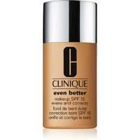 Clinique Clinique Even Better™ Makeup SPF 15 Evens and Corrects korrekciós alapozó SPF 15 árnyalat WN 100 Deep Honey 30 ml
