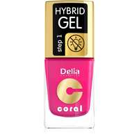 Delia Cosmetics Delia Cosmetics Coral Nail Enamel Hybrid Gel géles körömlakk árnyalat 03 11 ml
