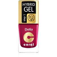 Delia Cosmetics Delia Cosmetics Coral Nail Enamel Hybrid Gel géles körömlakk árnyalat 06 11 ml