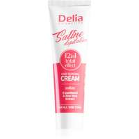 Delia Cosmetics Delia Cosmetics Satine Depilation 12in1 Total Effect szőrtelenítő krém minden bőrtípusra 100 ml