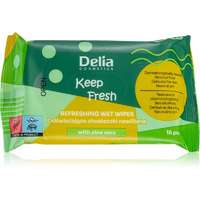 Delia Cosmetics Delia Cosmetics Keep Fresh Aloes frissítő nedves törlőkendők