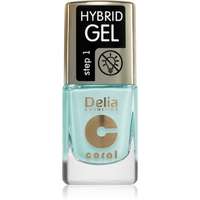 Delia Cosmetics Delia Cosmetics Coral Hybrid Gel géles körömlakk UV/LED lámpa használata nélkül árnyalat 114 11 ml