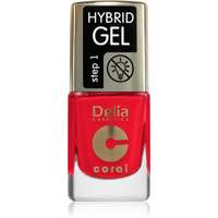 Delia Cosmetics Delia Cosmetics Coral Hybrid Gel géles körömlakk UV/LED lámpa használata nélkül árnyalat 119 11 ml