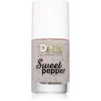 Delia Cosmetics Delia Cosmetics Sweet Pepper Black Particles körömlakk árnyalat 02 Apricot 11 ml