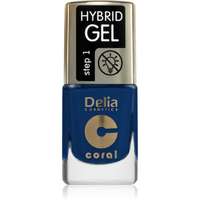 Delia Cosmetics Delia Cosmetics Coral Hybrid Gel géles körömlakk UV/LED lámpa használata nélkül árnyalat 127 11 ml