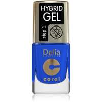 Delia Cosmetics Delia Cosmetics Coral Hybrid Gel géles körömlakk UV/LED lámpa használata nélkül árnyalat 126 11 ml