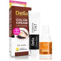 Delia Cosmetics Delia Cosmetics Argan Oil szemöldökfesték árnyalat 4.0 Brown 15 ml