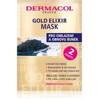 Dermacol Dermacol Gold Elixir arcmaszk kaviárral 2x8 g