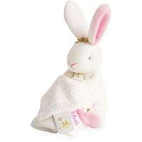 Doudou Doudou Gift Set Bunny Rabbit plüss játék gyermekeknek születéstől kezdődően White Rabbit 1 db
