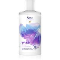 Dove Dove Bath Therapy Renew tusoló- és fürdőgél Wild Violet & Pink Hibiscus 400 ml
