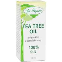 Dr. Popov Dr. Popov Tea Tree Oil 100% hidegen sajtolt teafaolaj fertőtlenítő hatású 11 ml