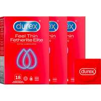 Durex Durex Feel Thin Extra Lubricated 2+1 óvszerek (takarékos kiszerelés)