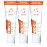 Elmex Elmex Caries Protection fogkrém fogszuvasodás ellen fluoriddal 3x75 ml