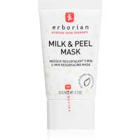 Erborian Erborian Milk & Peel hámlasztó maszk az élénk és kisimított arcbőrért 20 g