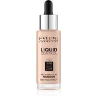 Eveline Cosmetics Eveline Cosmetics Liquid Control folyékony make-up pipettával árnyalat 020 Rose Beige 32 ml