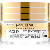 Eveline Cosmetics Eveline Cosmetics Gold Lift Expert nappali és éjszakai krém ráncok ellen 50+ 50 ml