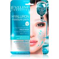 Eveline Cosmetics Eveline Cosmetics Hyaluron Moisture Pack szuper hidratáló és nyugtató szövet arcmaszk