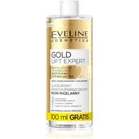 Eveline Cosmetics Eveline Cosmetics Gold Lift Expert tisztító micellás víz érett bőrre 500 ml
