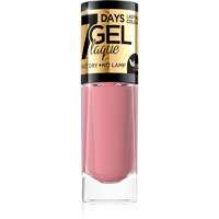 Eveline Cosmetics Eveline Cosmetics 7 Days Gel Laque Nail Enamel géles körömlakk UV/LED lámpa használata nélkül árnyalat 42 8 ml