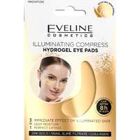 Eveline Cosmetics Eveline Cosmetics Gold Illuminating Compress hidrogél maszk a szem körül csigakivonattal 2 db