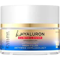 Eveline Cosmetics Eveline Cosmetics Bio Hyaluron 3x Retinol System nappali és éjszakai liftinges krém 50+ 50 ml